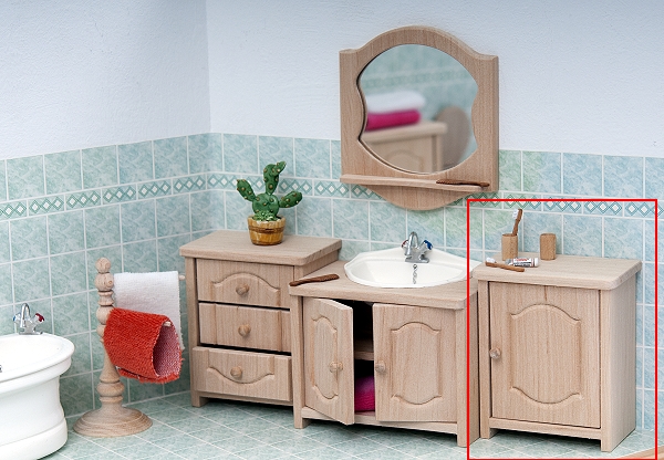 Badschrank, 1 - türig