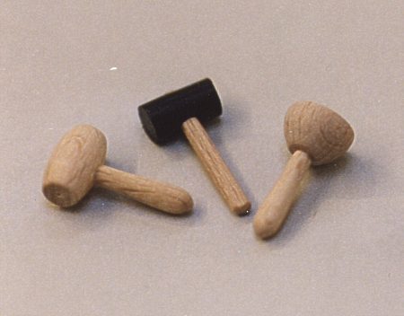 Holzhammer,... Set, Puppenstubenminiatur in 1zu12