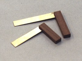 Anschlagwinkel, Puppenstubenminiatur in 1zu12