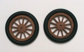 Autorad, 59 mm, Puppenstubenminiatur 1zu12