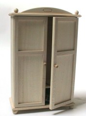 Schlafzimmerschrank, Puppenstubenmöbel in 1zu12