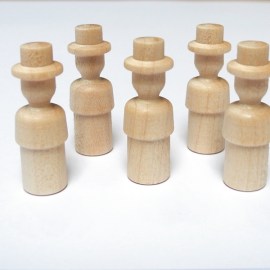 Spielfigur - Mann, natur, 1 Stück, 30 mm hoch