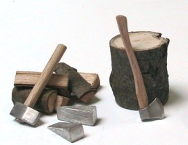 Treibhammer, Puppenstubenminiatur 1zu12