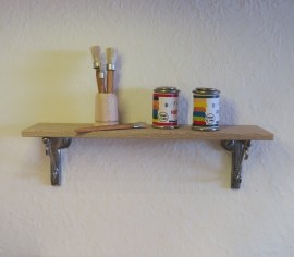 Wandbord, Puppenstubenminiatur im Maßstab 1zu12