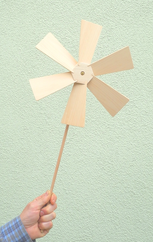 Windrad, 28 cm, natur